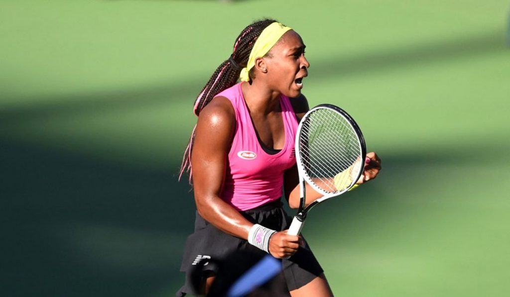 Gauff beats Kostyuk, five Americans in Adelaide quarters