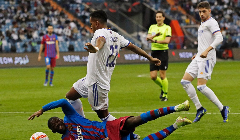 Real Madrid 3-2 victory over Barcelona