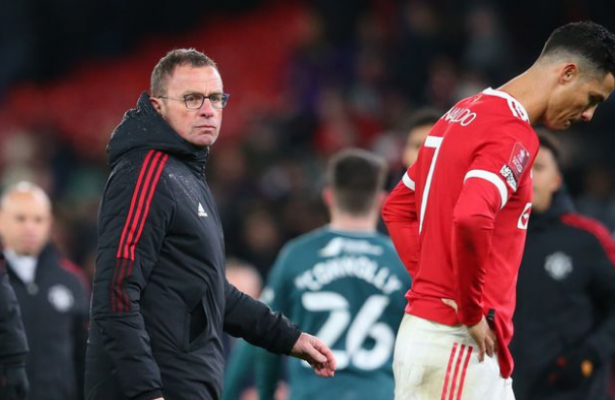 Manchester United boss Ralf Rangnick believes club getting better despite FA Cup exit