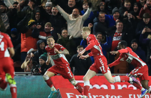 Middlesbrough Shock Tottenham