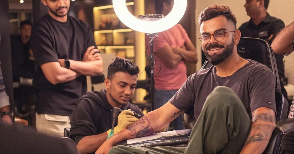 Kohli Latest Tattoo