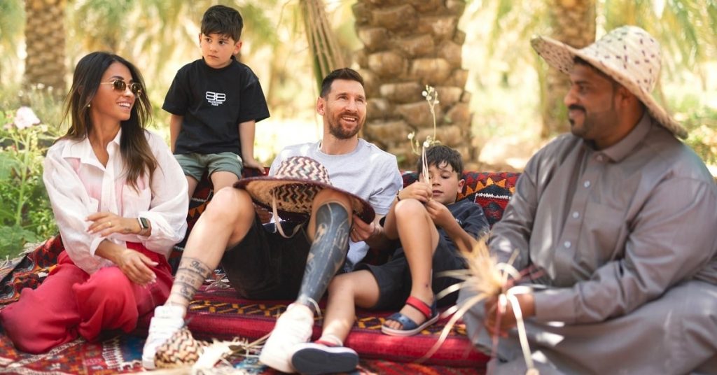 Messi in Saudi