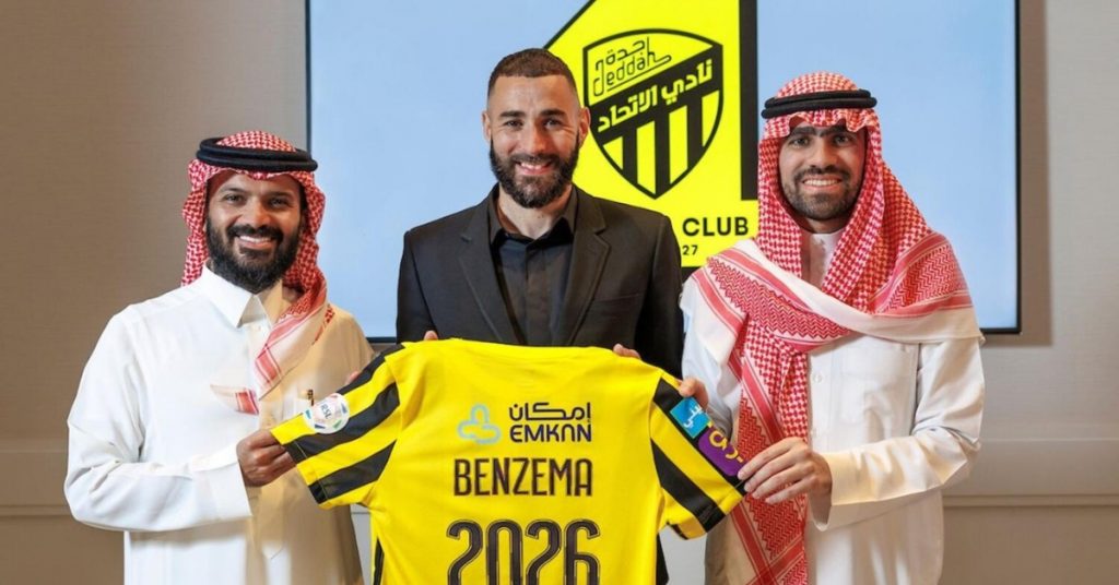 Karim Benzema in Saudi Arabia
