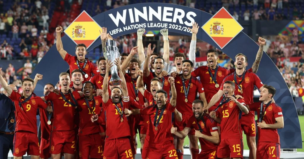 Spain Win Against Croatia
