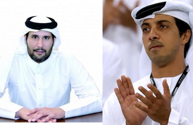 Sheikh Jassim and Man City's Sheikh Mansour