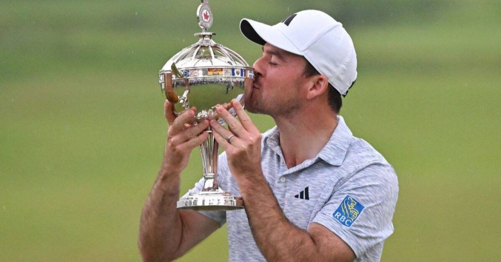 Nick Taylor after win