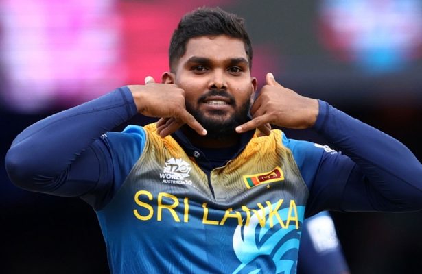 Leg-spinner Wanindu Hasaranga