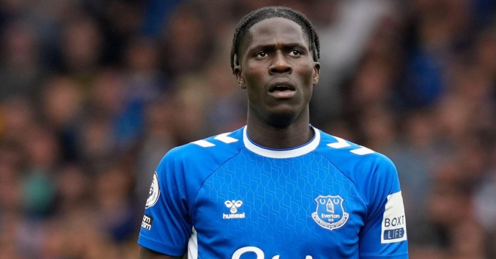 Everton Midfielder Amadou Onana