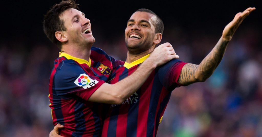 Messi Culd leapfrog Dani Alves