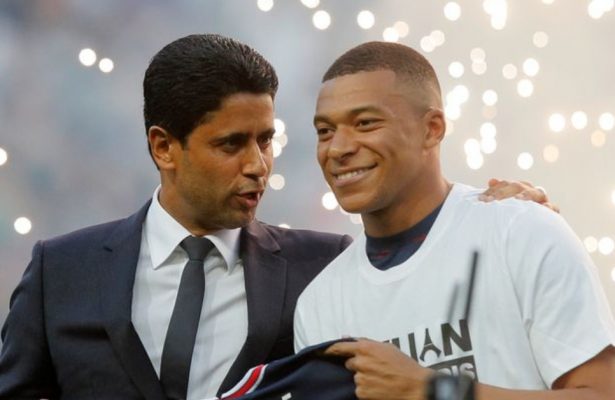 Al-Khelaifi and Mbappe