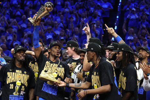 Oklahoma City Thunder win