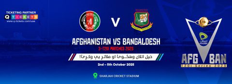 Sharjah T20 Live – Afghanistan vs Bangladesh Cricket Match