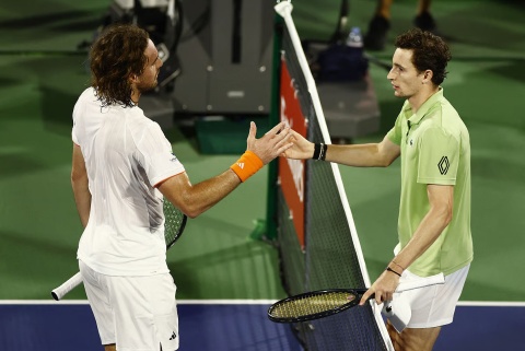 Humbert vs Tsitsipas Dubai